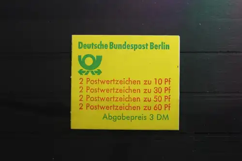 Berlin MH 12caI Pf VII oZ postfrisch Markenheftchen Plattenfehler #SG312