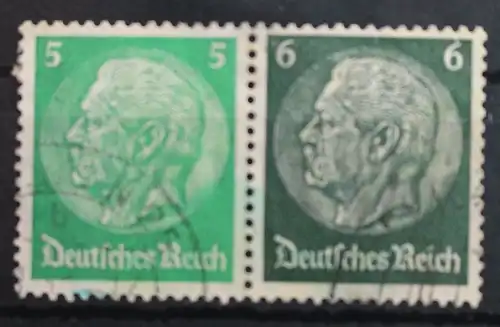 Deutsches Reich Zd W69 gestempelt Zusammendrucke #SF884