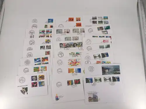 Schweiz FDC Jahrgang 1997-98 Ersttagesbrief/FDC #LO229