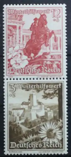 Deutsches Reich Zd S266 postfrisch Zusammendrucke #SF943