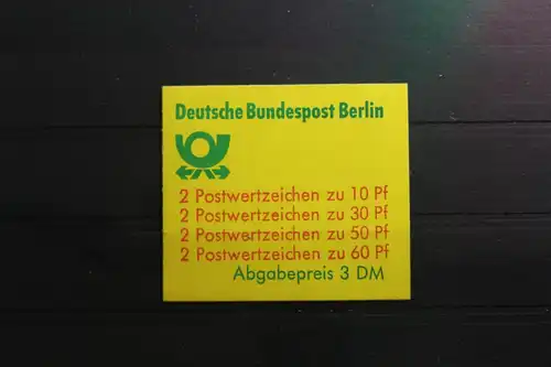 Berlin MH 12a Pf VI oZ postfrisch Markenheftchen Plattenfehler #SG277