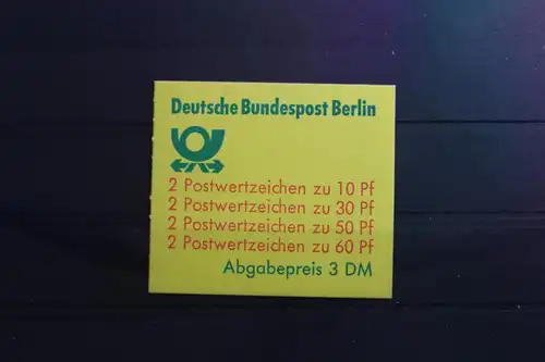 Berlin MH 12cb Pf IV oZ postfrisch Markenheftchen Plattenfehler #SG266