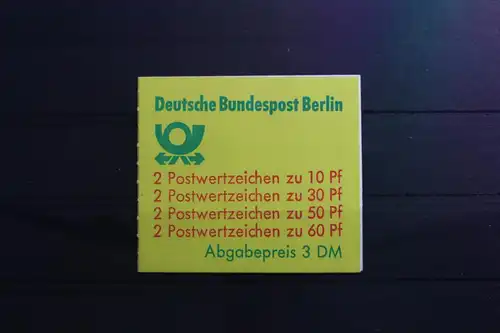 Berlin MH 12caI Pf VIII oZ postfrisch Markenheftchen Plattenfehler #SG257