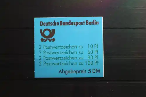 Berlin MH 15 PF I oZ postfrisch Markenheftchen Plattenfehler #SG772