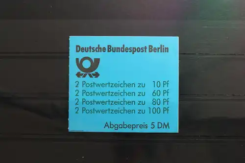 Berlin MH 15 PF I oZ postfrisch Markenheftchen Plattenfehler #SG746