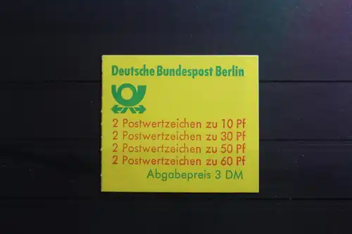 Berlin MH 12caI Pf III oZ postfrisch Markenheftchen Plattenfehler #SG238