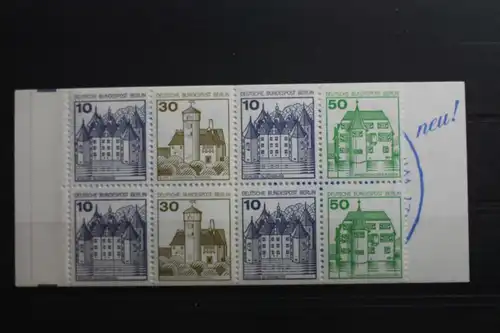 Berlin MH 11f PF II oZ postfrisch Markenheftchen Plattenfehler #SG855