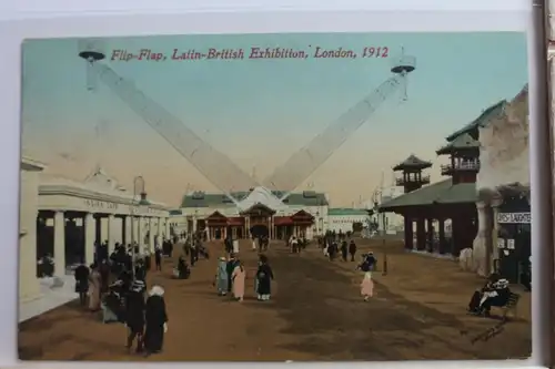 AK London Flip-Flap, Latin-British Exhibition, 1912 #PE339