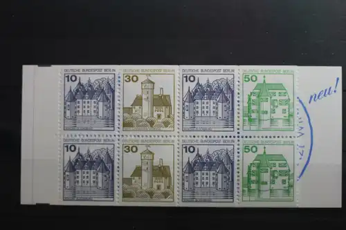 Berlin MH 11f PF III oZ postfrisch Markenheftchen Plattenfehler #SH194