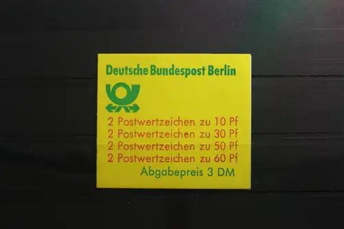 Berlin MH 12b Pf VIII oZ postfrisch Markenheftchen Plattenfehler #SG329