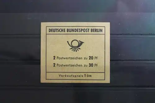 Berlin MH 7a PF I postfrisch Markenheftchen Plattenfehler ungeöffnet #SG672