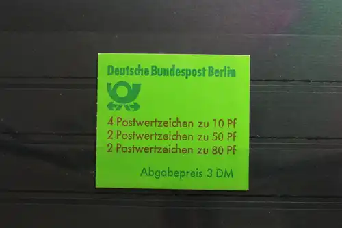 Berlin MH 13b Pf V oZ postfrisch Markenheftchen Plattenfehler #SG395
