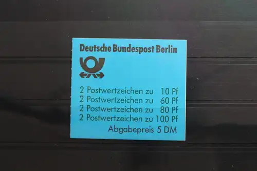Berlin MH 15 PF I oZ postfrisch Markenheftchen Plattenfehler #SG747