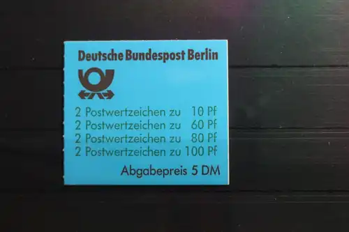 Berlin MH 15 PF I oZ postfrisch Markenheftchen Plattenfehler #SG767
