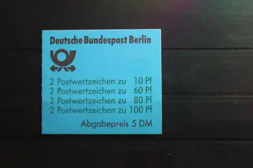 Berlin MH 15 PF I oZ postfrisch Markenheftchen Plattenfehler #SG770