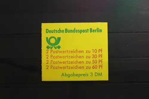 Berlin MH 12caI Pf VIII oZ postfrisch Markenheftchen Plattenfehler #SG341