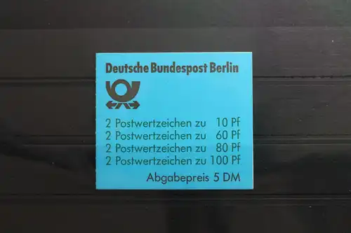 Berlin MH 15 PF I oZ postfrisch Markenheftchen Plattenfehler #SG748