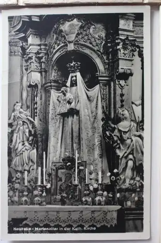 AK Neuzelle Marienaltar in der Kath. Kirche #PE511