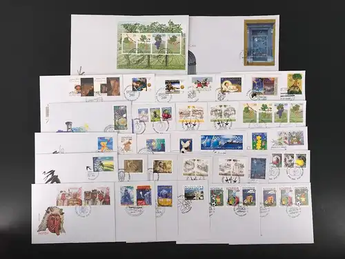 Slowenien kpl. Jahrgang 2000 Ersttagesbrief/FDC #IY036