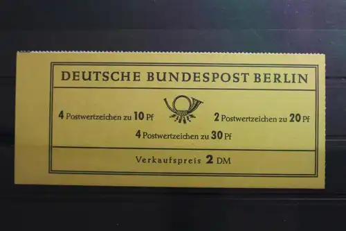 Berlin MH 5bIII RLV III PF III postfrisch Markenheftchen Plattenfehler #SG661