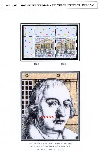 Bund 2028 I postfrisch Plattenfehler #BW6614