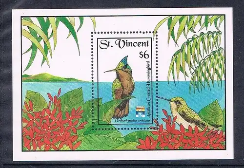 St. Vincent Grenadinen Block 216 postfrisch #JD275