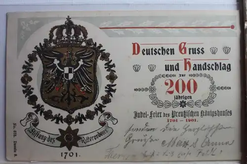 AK Deutschland Jubel-Feier des Preußischen Königshauses 1901 #PE589