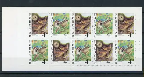 Färöer 352-353 postfrisch Vögel #JD285