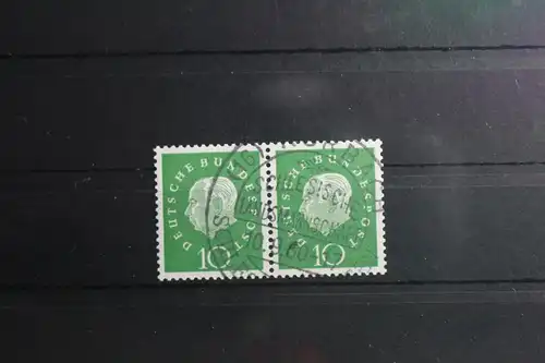 BRD 303 gestempelt als waagerechtes Paar Bundesrepublik Deutschland #SI384