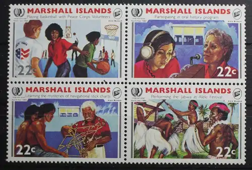 Marshall-Inseln 54-57 postfrisch #SH490