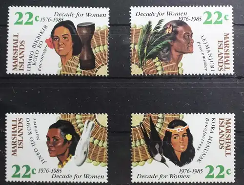 Marshall-Inseln 46-49 postfrisch #SH487