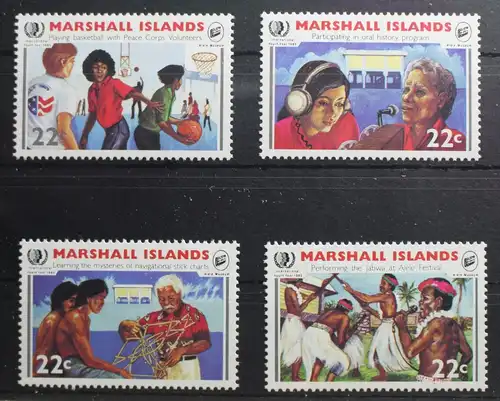Marshall-Inseln 54-57 postfrisch #SH491