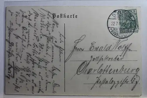 AK Döberitz Truppenübungsplatz und Barackenlager 1909 #PE569