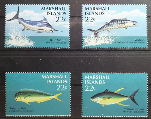 Marshall-Inseln 92-95 postfrisch #SH509