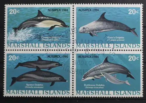 Marshall-Inseln 19-22 gestempelt als MH Markenheftchen #SH526