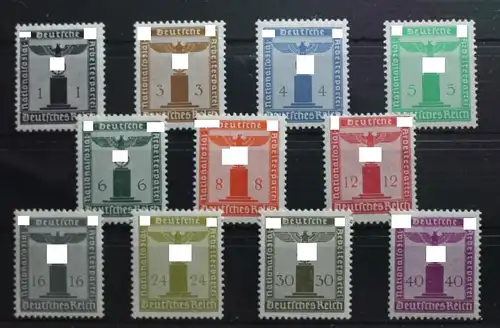 Deutsches Reich Dienstmarke 144-154 postfrisch #SH536