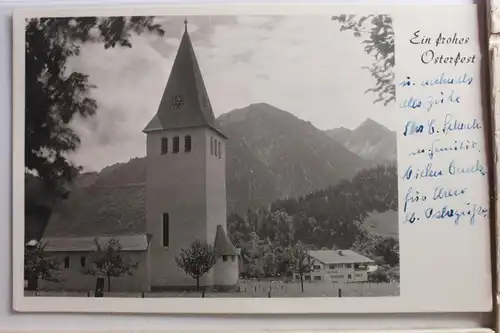 AK Bad Oberdorf Unserer lieben Frau im Ostrachtal 1957 #PE540