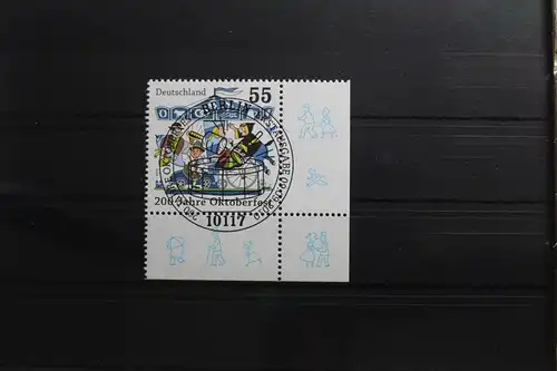 BRD 2820 gestempelt Eckrand Vollstempel Bundesrepublik Deutschland #SJ080