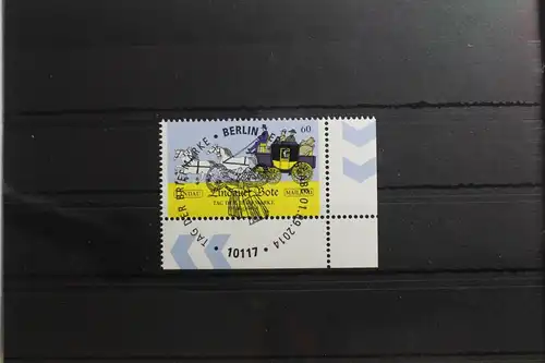 BRD 3101 gestempelt Kutsche Eckrand Vollstempel Bundesrepublik #SJ292