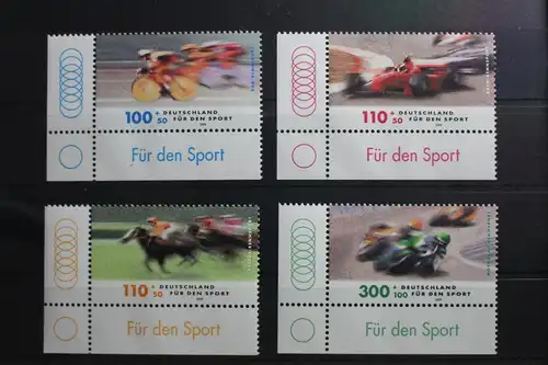 BRD 2031-2034 postfrisch Sport Eckrand Vollstempel Bundesrepublik #SJ306