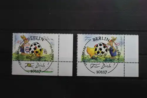 BRD 3063-3064 gestempelt Eckrand Vollstempel Bundesrepublik Deutschland #SJ565