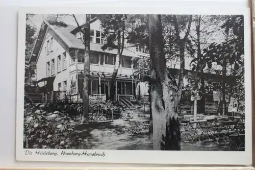 AK Hamburg - Hausbruch, Die Heideburg 1957 #PF084