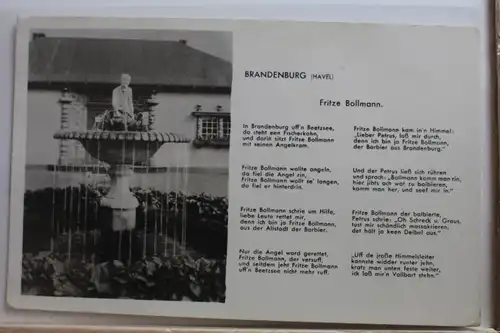 AK Brandenburg (Havel) Fritze Bollmann 1965 #PF124