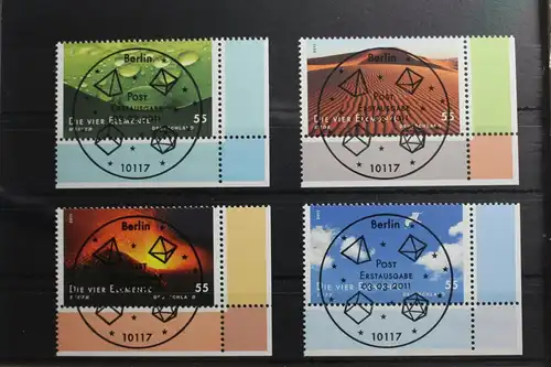 BRD 2852-2855 gestempelt Eckrand Vollstempel Bundesrepublik #SJ201