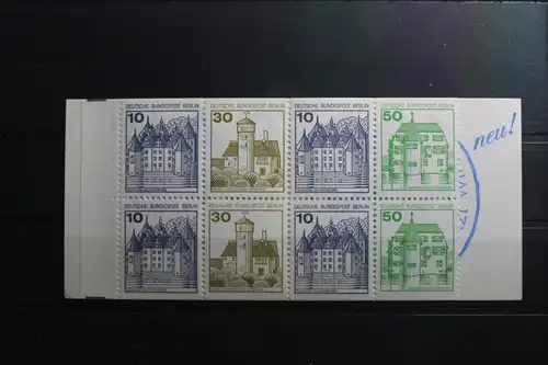 Berlin MH 11f PF VIII oZ postfrisch Plattenfehler #SK242