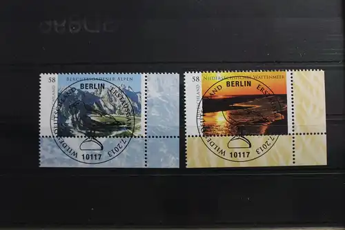 BRD 3017-3018 gestempelt Eckrand Vollstempel Bundesrepublik #SJ794