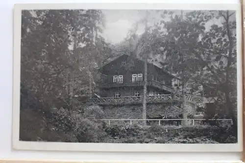 AK Schwarzburg (Thü. Wald) Schweizerhaus im Schwarzertal #PF150