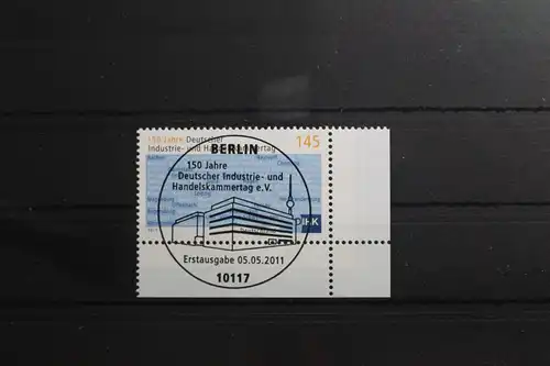 BRD 2865 gestempelt Eckrand Vollstempel Bundesrepublik Deutschland #SJ197