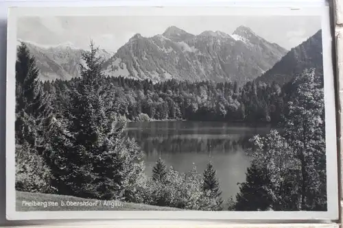 AK Oberstdorf im Allg Freibergsee b. Oberstdorf 1936 #PF308