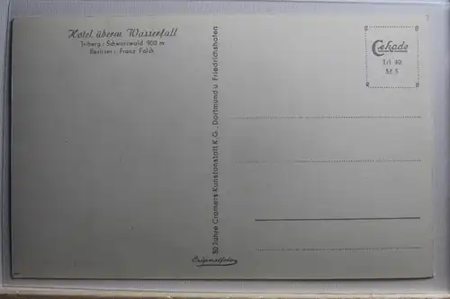 AK Triberg / Schwarzwald Wasserfälle #PF464